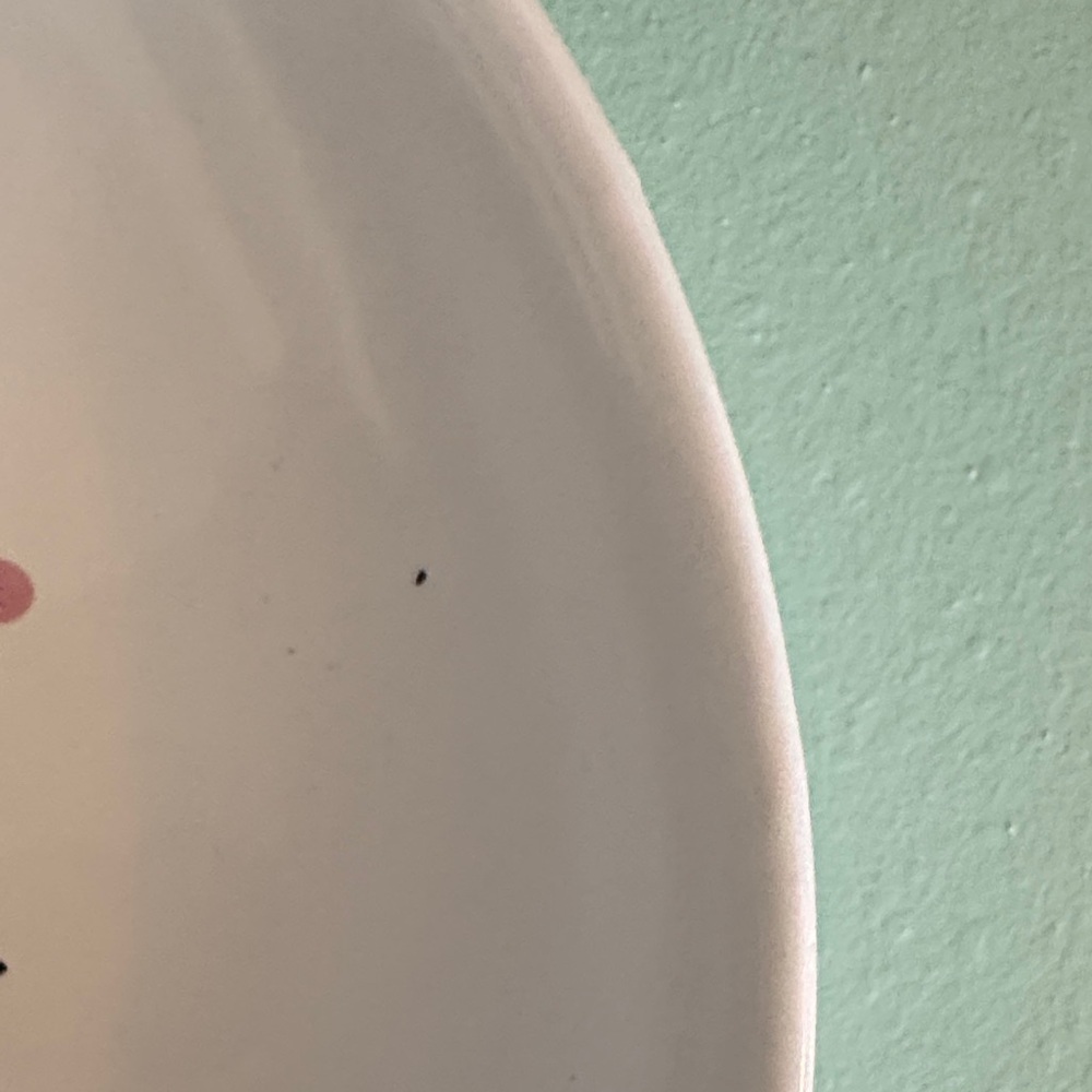 Cat Design Ceramic Plate - Picture 3 of 3